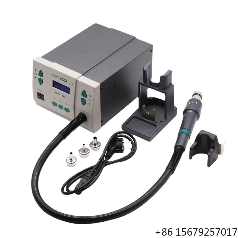 Hot Air Rework Station 861Dw - Draagbaar 861DW soldeerstation met digitaal display,