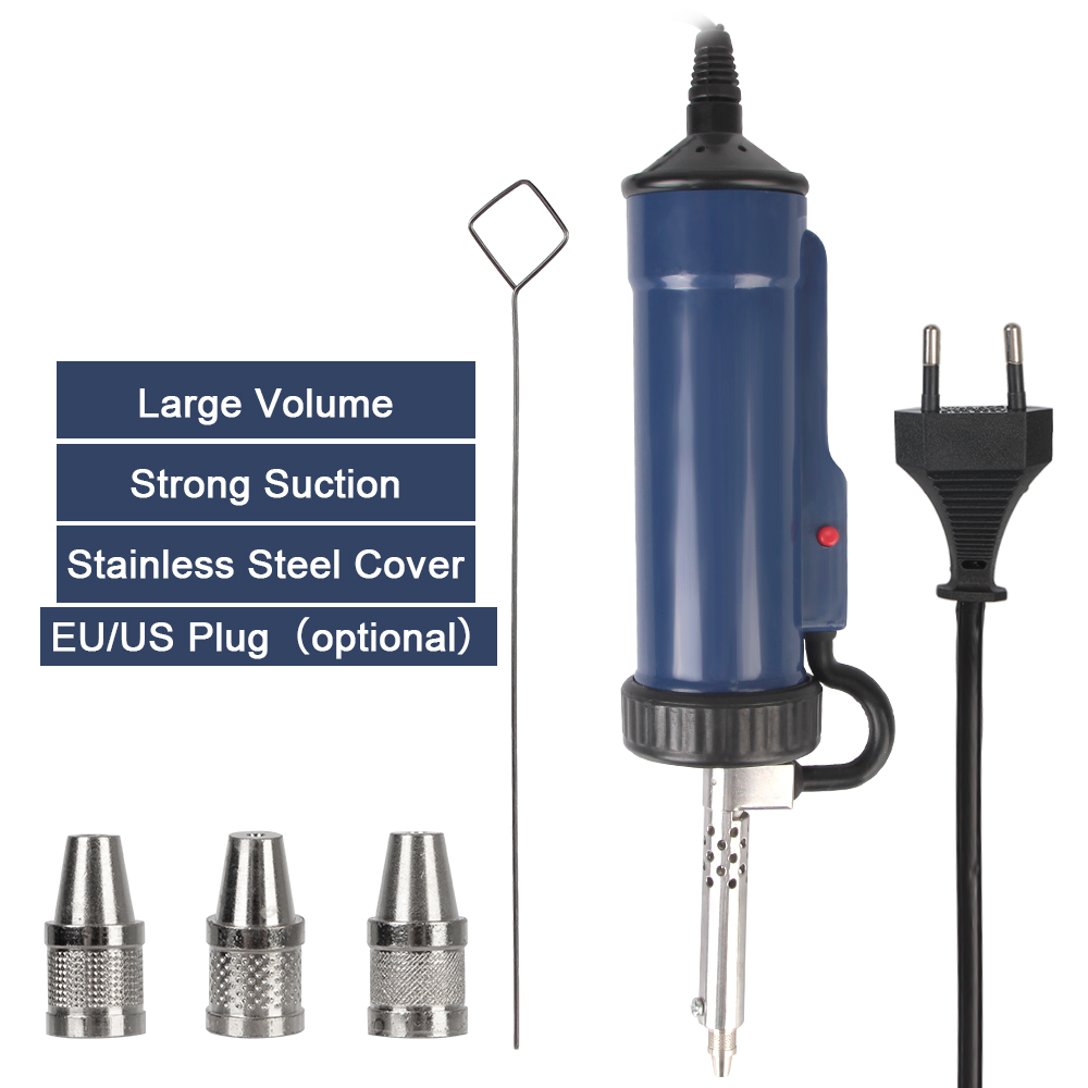 Desoldering Pump Electric Vacuum Station - Nieuwe Desoldeermachine Verwijder Pomp Vacuüm Soldeertin