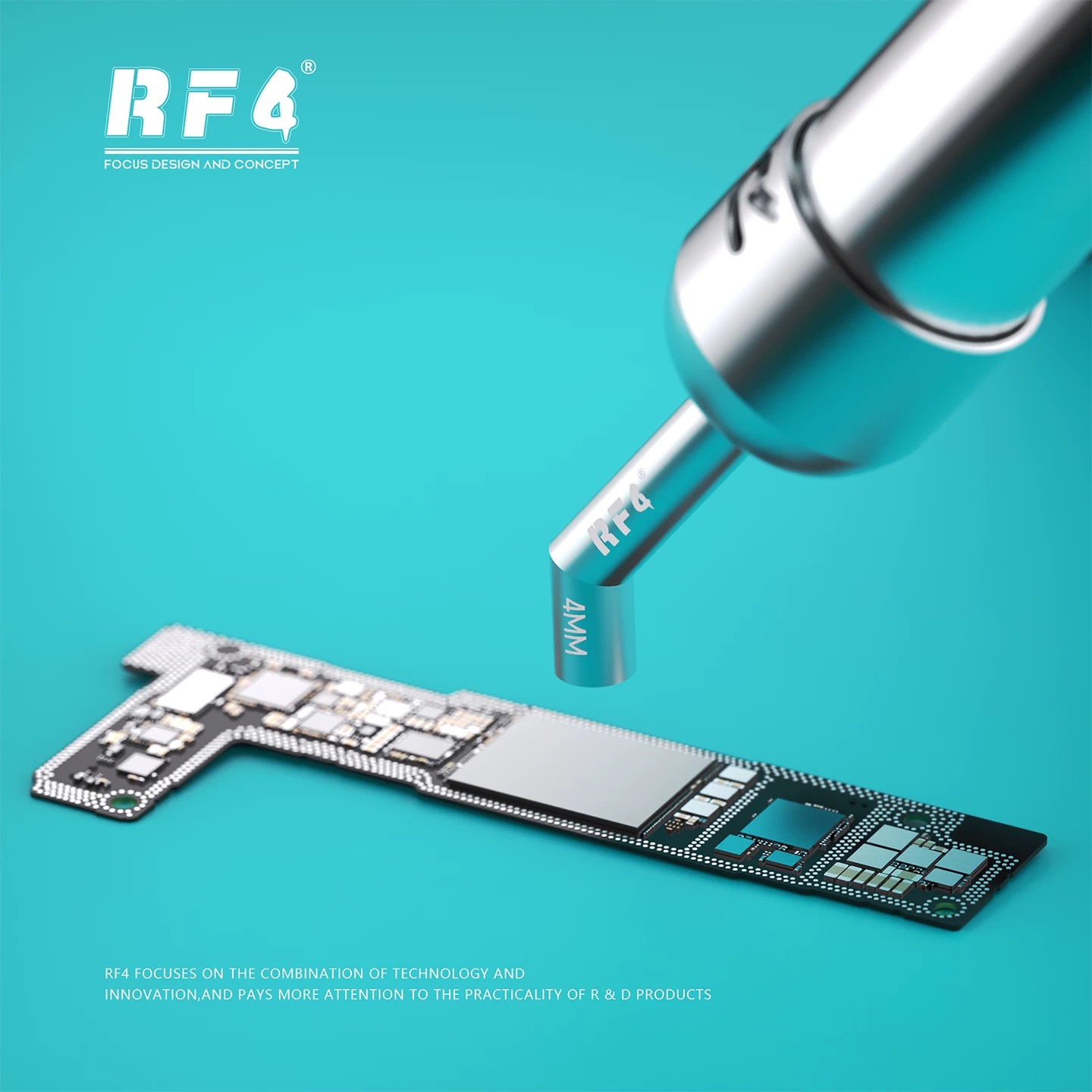 RF4 RF-R6A/B 6-in-1 set diagon - Hot Air Rework Station 861Dw recensie en prijs