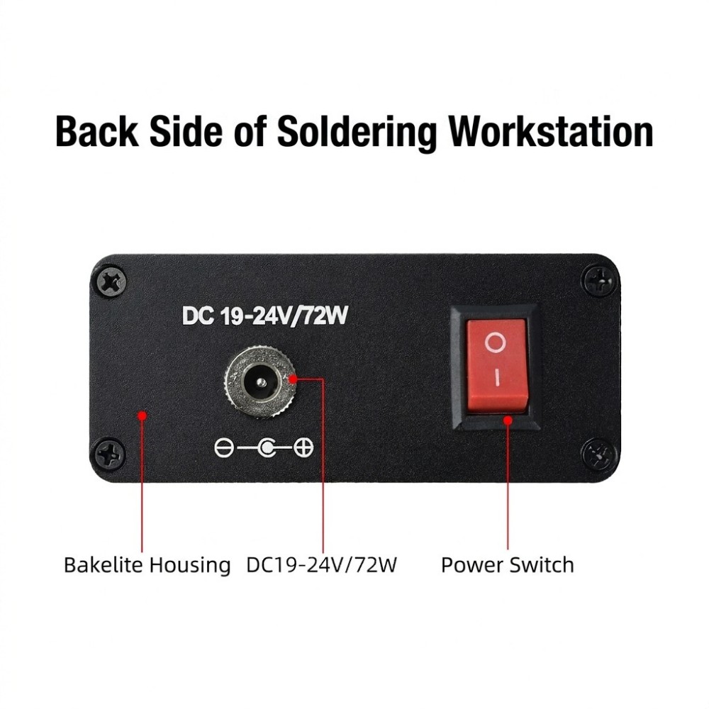 T12 soldeerstation, AC100-240V - T12 Soldering Station Oled recensie en prijs