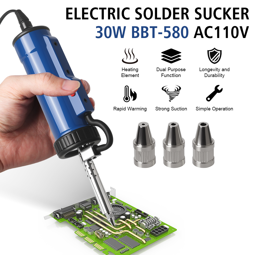 Nieuwe Desoldeermachine Tin Su - Desoldering Pump Electric Vacuum Station recensie en prijs